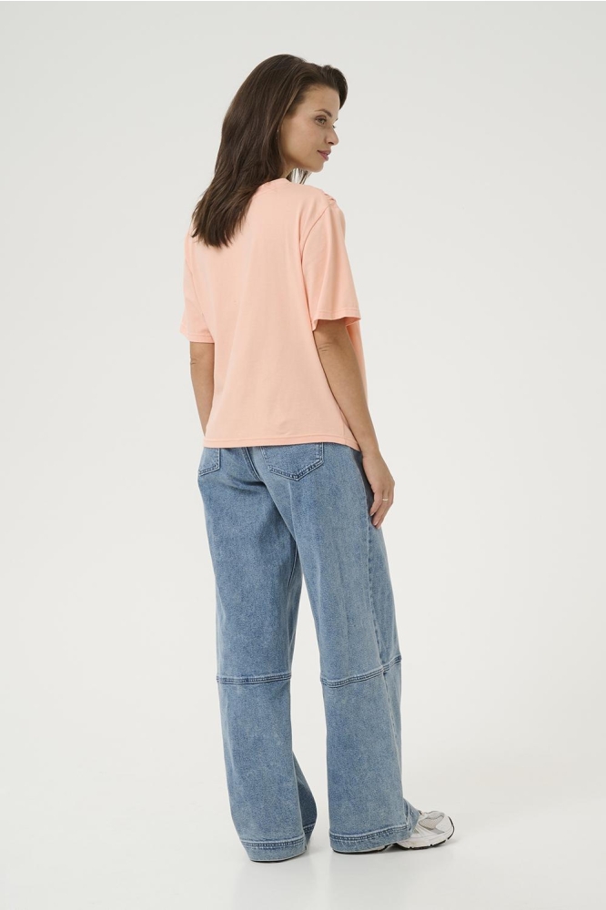 KAELOISE T SHIRT 10509656 141228 PEACH NECTAR